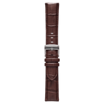 Genuine Italian Leather 22mm Dress Watch Strap – Dark Brown - Pininfarina Hybrid Watch UK