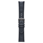 Genuine Italian Leather 22mm Dress Watch Strap - Dark Grey - Pininfarina Hybrid Watch UK